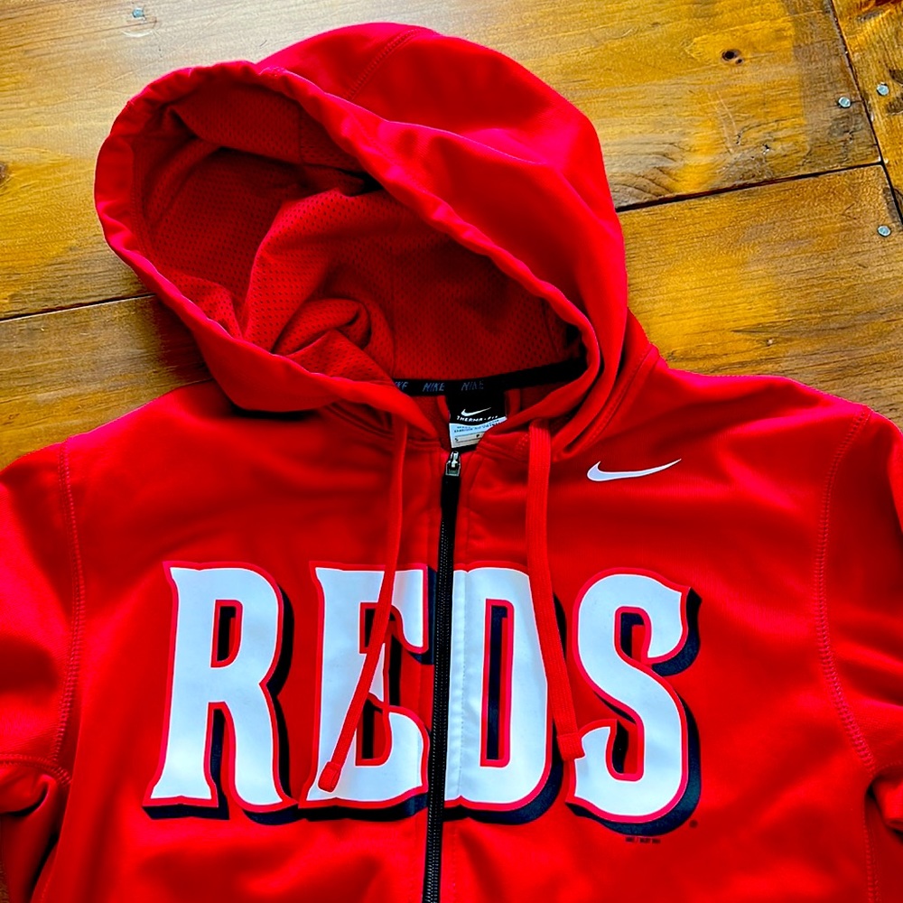 Men’s Nike Cincinnati Reds Zip-up Hoodie / Size S